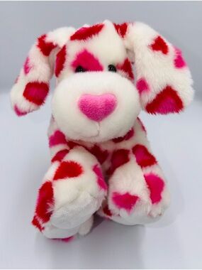 Build A Bear Hearts Fur You Puppy Dog 2008 Retired Valentine's Plush
